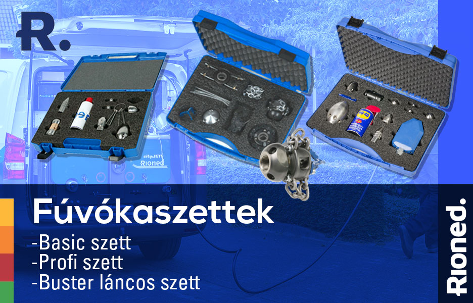Fúvókák magasnyomású csatornatisztítókhoz